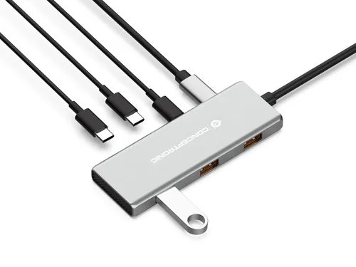 Conceptronic HUBBIES17G 7-Port USB 3.2 Gen-2 Hub, 10Gbps