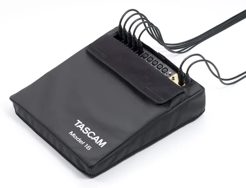 Tascam MODEL 16 audio mixer 16 channels 20 - 30000 Hz Black, Gold, Wood