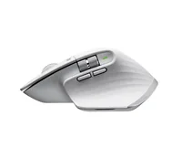 Logitech Maus MX Master 3S Pale Grey - Maus-Typ: Standard - Maus Features: Seitliches Scrollrad - Logi Bolt-Empfänger - Easy Switch - Daumentaste - Scrollrad - Bedienungsseite: Rechtshänder - Detailfarbe: Weiss - Verbindungsart: Kabellos - Schnittstelle: