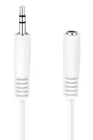 HDSUPPLY 3.5mm M/F 0.5m audio cable White