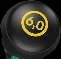 Wera 1834 Kraftform Ball-Grip Schlitz-Dreher 1.0x6.0x150