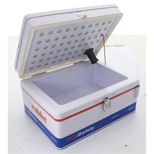 robbe LiPo-Box ro-safety klein - Tiefe: 300 mm - Breite: 220 mm - Anzahl Fächer: 1 × - Höhe: 180 mm - Bauform: Koffer