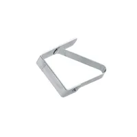 GEFU Tischtuchklammer   Fermo 8 x 23.5 x 1.9 cm, 4 Stück - Material: Edelstahl - Eigenschaften: Keine Eigenschaft - Breite: 23.5 cm - Länge: 8 cm - Motiv: Kein - Detailfarbe: Silber