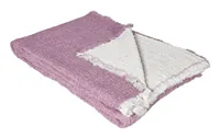 Eskimo Decke Artemis Decke 140 x 200 cm, Violett - Nachhaltigkeit: Nicht angegeben - Produkttyp: Decken - Detailfarbe: Violett - Breite: 140 cm - Höhe: 200 cm - Detailmaterial: Baumwolle (CO)