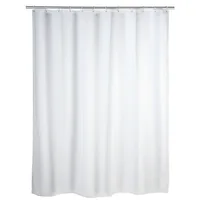 WENKO 19145100 rideau de douche Anneau Polyester Blanc