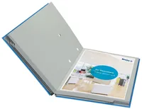 Biella Unterschriftenmappe A4 10-teilig, Blau - Typ: Unterschriftenmappe - Ausstattung: Schaulöcher - Namenschild - Taben - Detailfarbe: Blau - Material: Papier - Karton