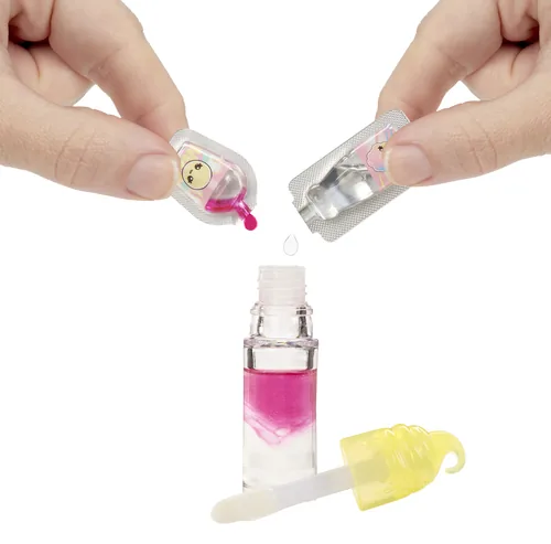 Yummiland Lip Gloss Doll Serie 2 - Nia Candy Fluff, Puppe