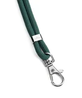 DURABLE Textilband rPET mit Karabineer 10 Stück, Grün - Detailfarbe: Grün - Funktionen Ausweishalter: Textilband