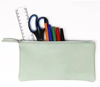 Clairefontaine Accessoires-Tasche Gaia Grün - Gefüllt: Nein - Etui-Art: Etui - Detailfarbe: Grün - Material: Leder