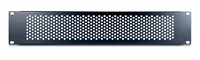 Inter-Tech IPC 19"" Lochblende 2HE, 89x482x11mm, RAL 9005