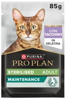 Purina Pro Plan Nassfutter Adult Sterilized Gelée Truthahn 26 x 85 g - Tierbedürfnis: Kein besonderes Bedürfnis - Geschmacksrichtung: Fleischerzeugnis - Zertifikate: Keine Zertifizierung - Fleischsorte: Fleischerzeugnis - Futtereigenschaft: Kastriert / St