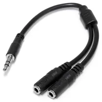 SLIM STEREO SPLITTER CABLE .