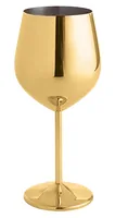 Paderno Universal Weinglas 500 ml, 1 Stück, Gold - Material: Edelstahl - Höhe: 8 cm - 20.8 cm - Volumen: 500 ml - Glas Typ: Universal Weinglas - Verpackungseinheit: 1 Stück - Detailfarbe: Gold