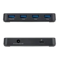 STARTECH.COM 4-Port USB-A Hub 5Gbps Eigenstromversorgung 2-in-1 USB-C & USB-A Hostkabel 1x BC 1.2 Ladeport inkl. 24W Netzadapter