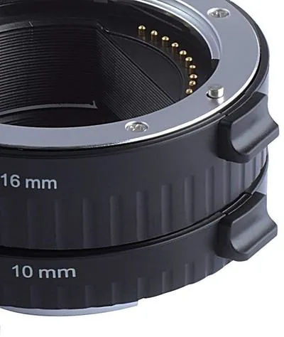 Viltrox Objektiv-Konverter DG-NEX - Kompatible Hersteller: Sony - Konvertertyp: Makro - Kamera-Bajonett: Sony E-Mount