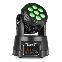 Fuzzix Moving Head MHC706 - Ausstattung: DMX-fähig - Leuchtmittel: LED - Funktionen: Wash - Typ: Moving Head