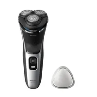 Philips 3000 series S3143/00 rasoio elettrico Rotazione Trimmer Nero, Argento