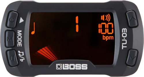 BOSS Stimmgerät TU-03 - Eigenschaften: Batteriebetrieben