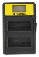 Patona Ladegerät Smart Dual LCD USB Canon LP-E8 - Kompatible Hersteller: Canon