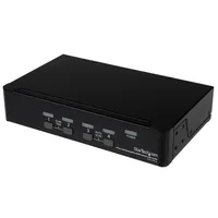 StarTech.com 4 Port DisplayPort USB KVM Switch mit Audio