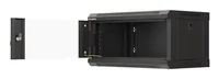 LANBERG 19"" 4U 540x350 Wandgehäuse Glastür FlatPack sw