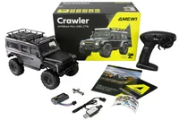 Amewi RC Crawler Mini-D90 AMXRock 4WD 1:16 RTR grau