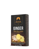 deSIAM Ginger Paste 30 g - Produkttyp: Pasten - Nährwertangabe pro: 100 g - Energiegehalt (in kj): 581 KJ - Energiegehalt (in kcal): 139 Kcal - Fett: 139 g - Gesättigte Fettsäuren: 1 g