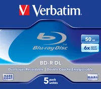 Verbatim 43748 disque vierge Blu-Ray BD-R 50 Go 5 pièce(s)