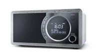 Sharp DAB+ Radio DR-450 Grau - Radio Tuner: FM - DAB+ - Stromversorgung: Netzbetrieb - Detailfarbe: Grau - Ausstattung: Sleep-Timer - Schlummerfunktion - Senderspeicher - Typ: Tischradio