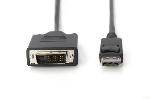 Digitus AK-340301-010-S cavo e adattatore video 1 m DisplayPort DVI-D Nero