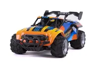 TEC-TOY Buggy Jeep Racing Blau/Orange, 1:18 - Altersempfehlung ab: 6 Jahren - Detailfarbe: Orange - Blau - Benötigt zur Fertigstellung: Batterien für Sender - USB Netzteil - Kapazität Wattstunden: 1.85 Wh - Modelltyp: Buggy