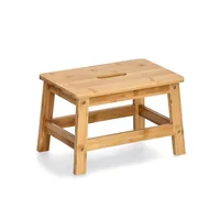 Zeller Present Sitzbank 38.5 x 26 x 25 cm, Nature - Tiefe: 26 cm - Breite: 38.5 cm - Höhe: 25 cm - Detailmaterial: Bambus - Grundmaterial: Holz