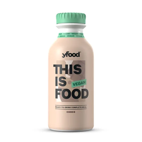 YFOOD Vegan Choco Soya drink 0.5 L Cocoa