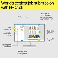 HP DesignJet T1600dr PostScript - 914 mm (36")