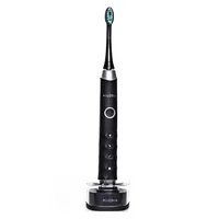 Ailoria Schallzahnbürste Shine Bright Schwarz - Zahnbürsten-Art: Schallzahnbürste - Stromversorgung: Akkubetrieb - Reinigungsmodi: Whitening - Zahnfleischmassage - Tägliche Reinigung - Detailfarbe: Schwarz - Bluetooth: Nein - Anwender: Erwachsene