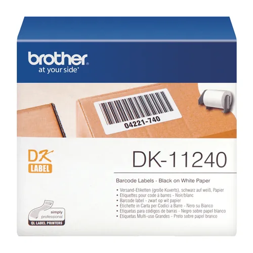 PTOUCH Barcode-Etiketten 102x51mm DK-11240 QL-1050 600 Stk./Rolle