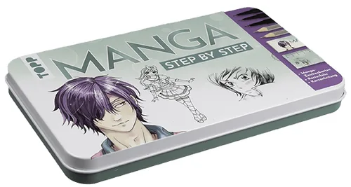 Frechverlag Malset Manga 15-teilig - Altersempfehlung ab: Ohne Altersfreigabe - Motiv: Manga