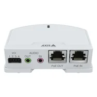 Axis Audio-Modul T6101 Mk II Audio und I/O Interface - Detailfarbe: Weiss - Zubehörtyp: Audio-Modul - I/O-Modul