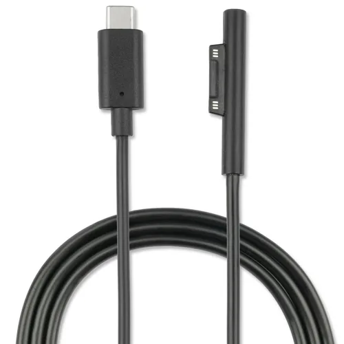 4smarts Ladekabel Micorosft Surface Connect zu USB Typ-C 5A 1m black