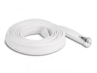 Delock Geflechtschlauch mit Reissverschluss 2 m x 20 mm Weiss - Detailfarbe: Weiss - Breite: 20 mm - Länge: 2 m - Produkttyp: Kabelschlauch - Ausstattung Kabelmanagement: Wiederverwendbar - Reissverschluss - Verpackungseinheit: 1 Stück