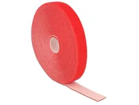 Delock Klettband auf Rolle L 10 m x B 20 mm rot