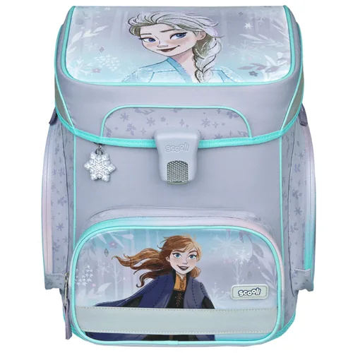 Scooli Schulthek-Set Disney Frozen 5-teilig - Altersempfehlung ab: 6 Jahren - Wasserabweisend: Ja - Detailfarbe: Hellblau - Violett - Gewicht: 1000 g - Volumen: 18 l - Motiv: Frozen