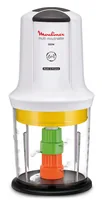 Moulinex Zerkleinerer Multimoulinette XXL 6 in 1 0.5 l - Detailfarbe: Weiss - Gerätetyp: Zerkleinerer - Volumen: 0.5 l - Ausstattung: Zerkleinerer - Edelstahlklingen - Deckel - Kabelaufbewahrungsfach