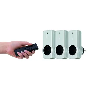 REV Funk-Steckdosen-Set silber 3+1 3x1000W           0085010703