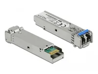 Delock SFP Modul 100Base-FX SM 1310 nm - SFP Modultyp: SFP - Anschluss: LC - Übertragungstechnik: Singlemode - Datendurchsatz: 0.1 Gbit/s - TX Wellenlänge: 1310 Nm - RX Wellenlänge: 1310 Nm