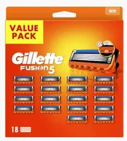 Gillette Fusion5 razor blades 18 pc(s) Stainless steel Men