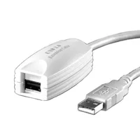 VALUE USB 2.0 Verlngerung weiss 5m