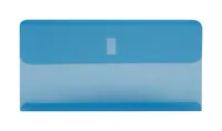 BIELLA Klarsichthülsen 60x30mm 27360205U blau 25 Stück