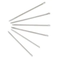 Prym Ledernadel Nr. 3-7, 6 Stück - Produkttyp: Ledernadel - Detailfarbe: Silber
