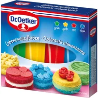 Dr. Oetker 146227100 Gel Blue, Green, Red, Yellow Artificial food coloring